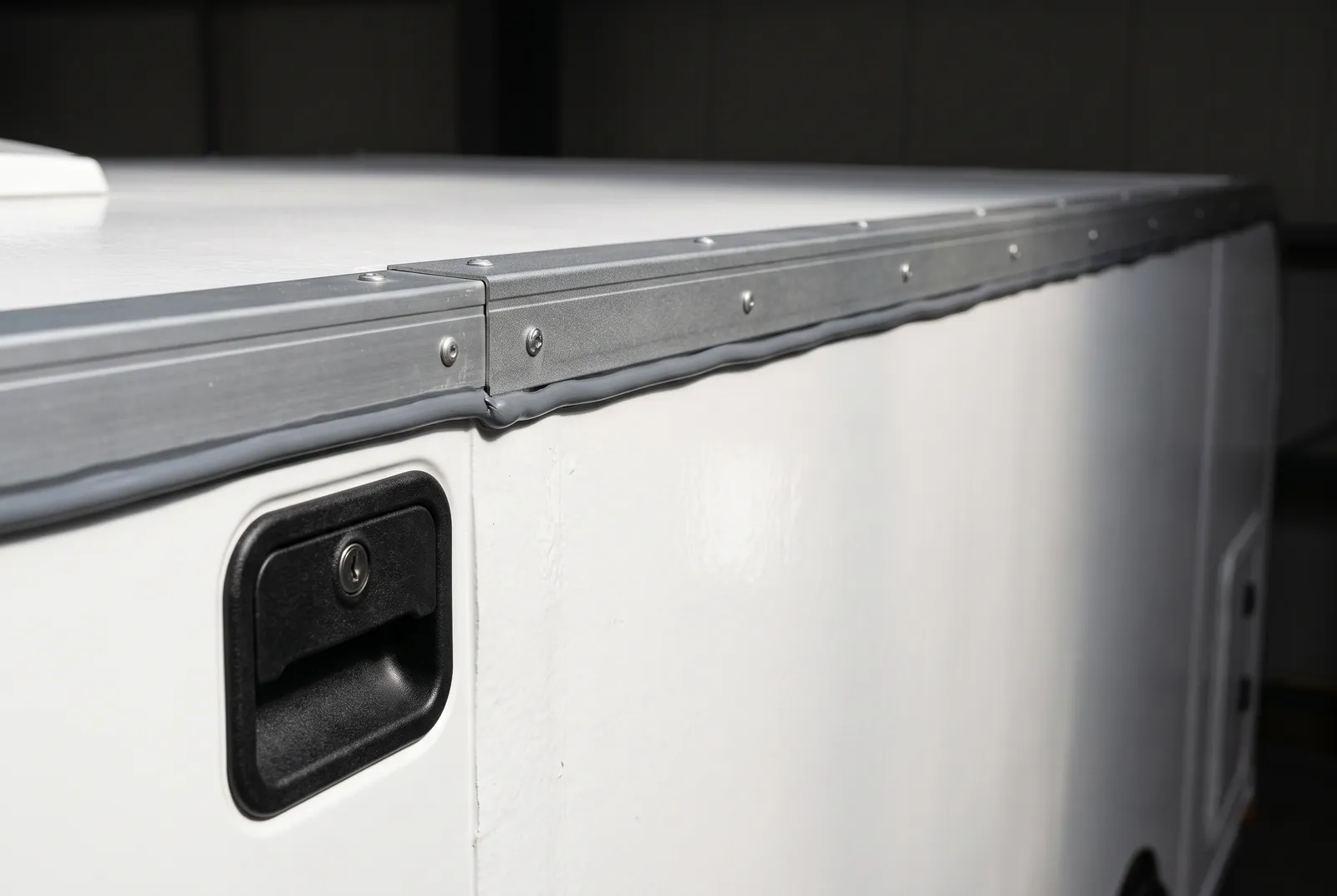 Detail van een Hymer